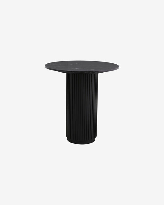 Nordal A/S ERIE cafe table - black marble top