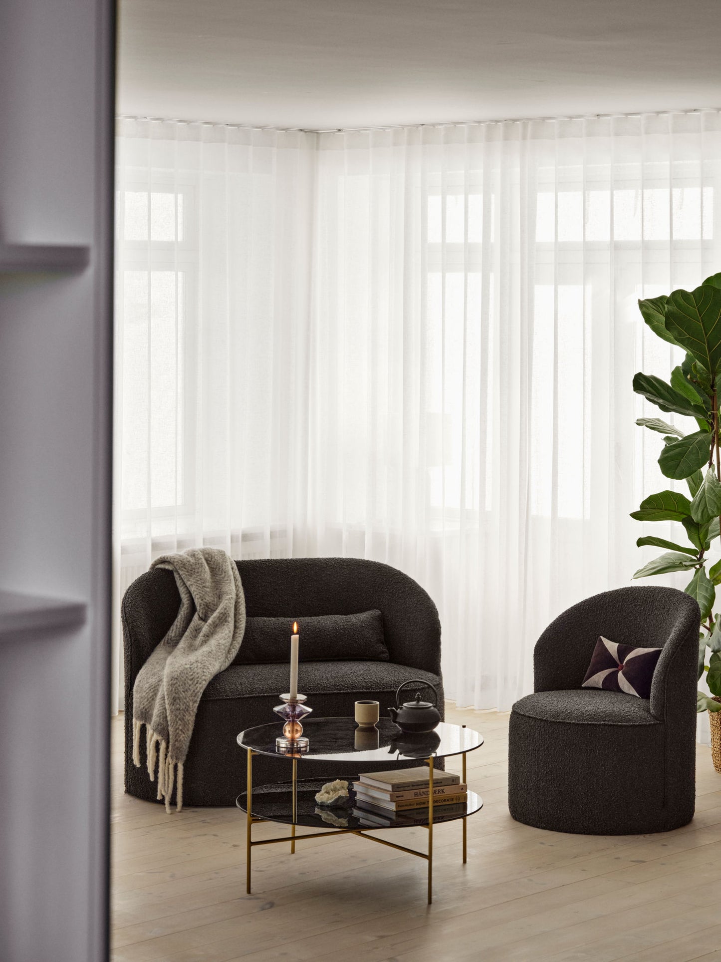 Cozy Living Effie Couch - COAL