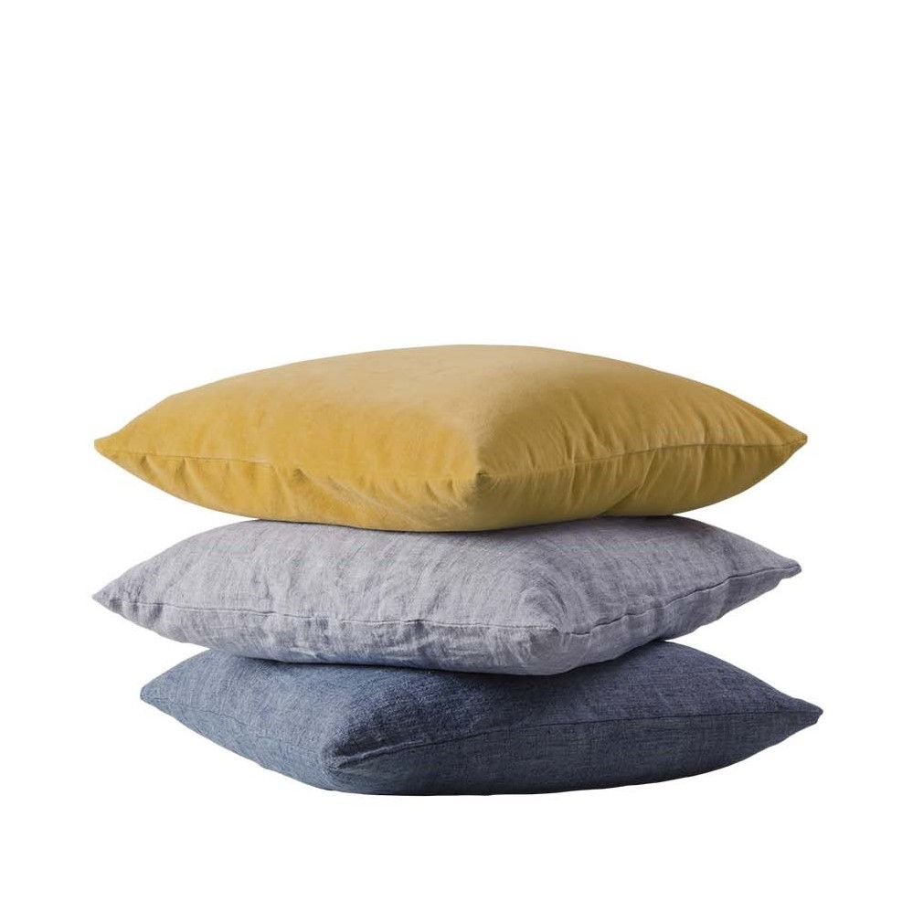 Cozy Living Luxury Light Linen Cushion Cover - STREAM